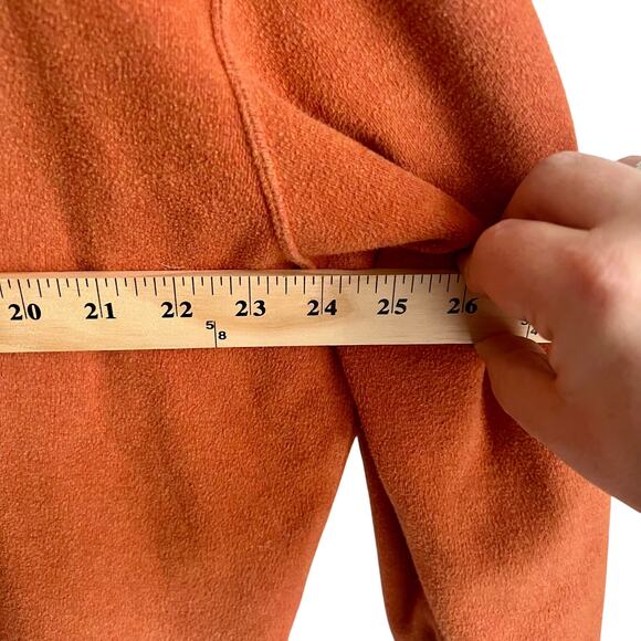 Peter Millar Orange Quarter Zip Wool Cashmere Sweater Size XXL 24x29 - Picture 4 of 5